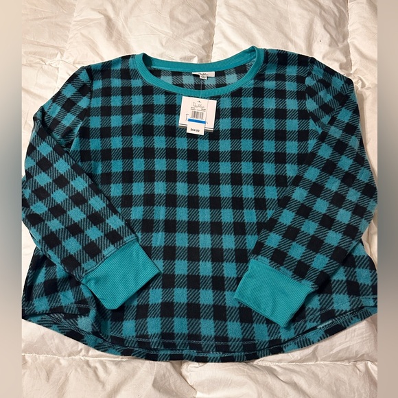Roudelain Fleece Checkered Pajama Set - NWT - Size XL - Picture 5 of 13